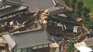 最大震度7の地震から一夜…窓ガラス割れ、鉄筋むき出しに住宅倒壊も　イオンモールで爆発3人死亡　社長が会見で謝罪　懸命の救助活動続く