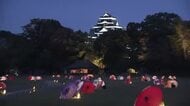 岡山市の秋のライトアップイベント「秋の幻想庭園」「烏城灯源郷」来場者数が前年比約２割増加【岡山】