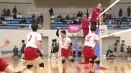 春の高校バレー県大会 熱戦続く 準々決勝・準決勝 岩手県
