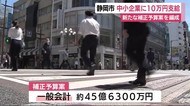 “休業補償”対象外の事業主に10万円支給へ 静岡市が45億円余の補正予算案