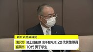 自衛隊員など2人感染確認 新型コロナウイルス 累計487人<岩手県>