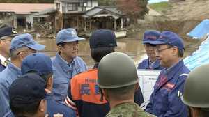 被災地で激励…子どもと「黒ひげ危機一発」も 安倍総理は盤石な災害対応をアピールできた?