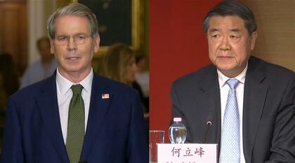 米中の“関税停止期限さらに3か月延長”と香港メディア　スウェーデンで米財務長官と中国副首相ら3回目の貿易協議