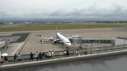 台風13号で乗務員手配できず 日本航空が9日の小松羽田便1往復が欠航に