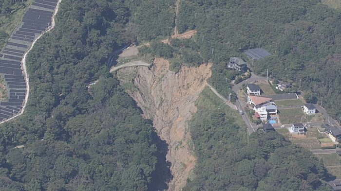盛り土があった場所 静岡県熱海市
