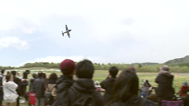 開幕戦 ふくしまスカイパークには約2000人が集まる