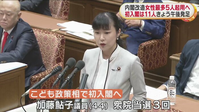 父親は官房長官などを務めた加藤紘一氏だ