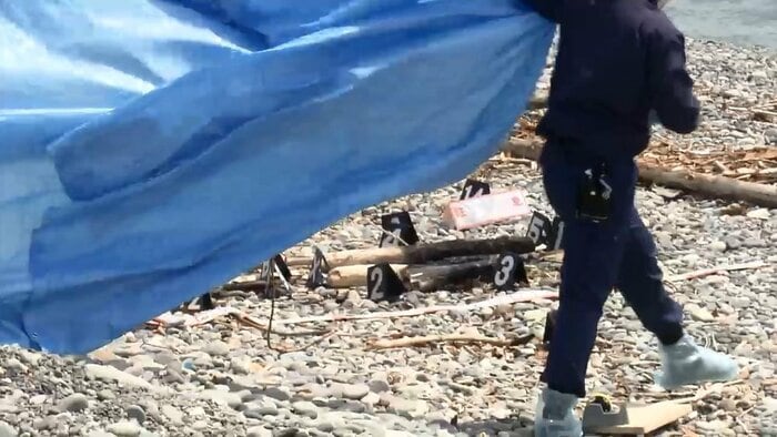 遺体は生後1日から2日とみられる女の子だったという