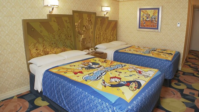 東京ディズニーランドのイベントと連携したディズニーアンバサダーホテルの“ドナルドルーム”は去年に続き2回目