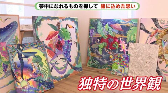 画家Jiro・鈴木次朗さんの作品