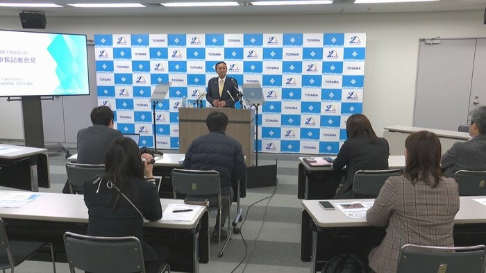 富山市定例記者会見（1月5日）