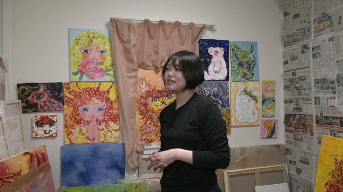 指描きアーティスト・畠澤陽子さん(27)