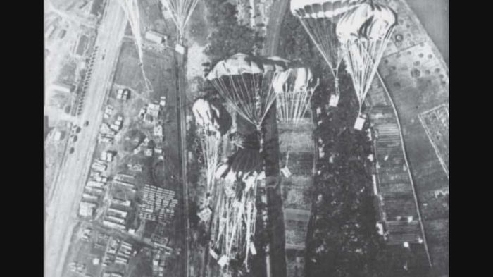謎のパラシュート写真 捕虜収容所との関係は…福岡大空襲から75年【福岡発】