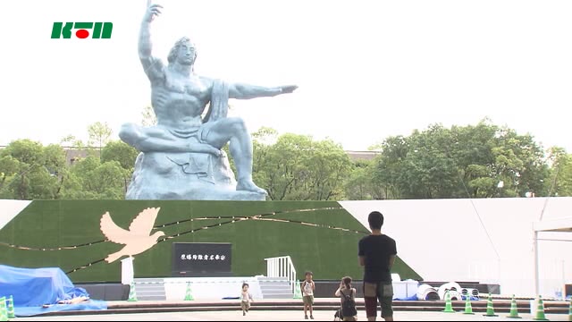 広島原爆の日 長崎県内でも被爆者が黙とう