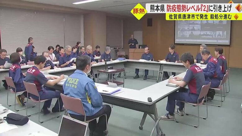 佐賀県で豚熱発生 ブタ約500頭を殺処分　熊本県は防疫態勢レベル「2」へ引き上げ…県内183の全養豚場は異常なし｜FNNプライムオンライン