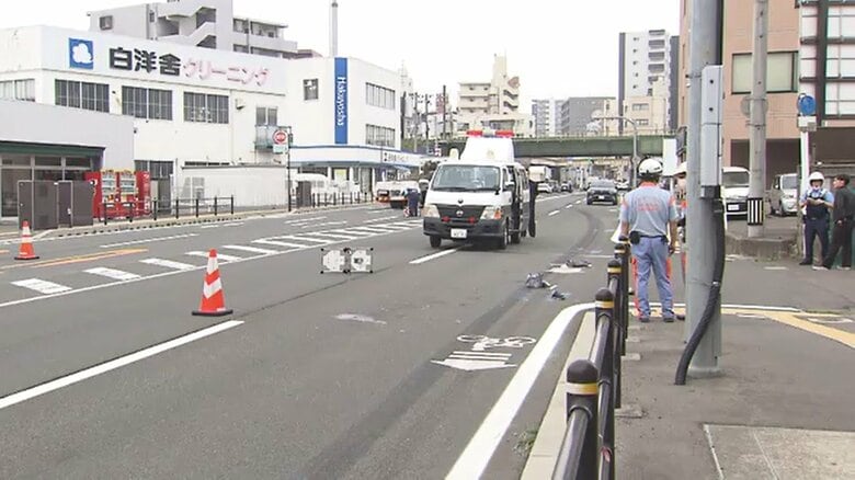 国道４５号線で女性死亡 「赤い大型トラックが走り去った」 警察はひき逃げ事件として捜査〈仙台〉｜FNNプライムオンライン