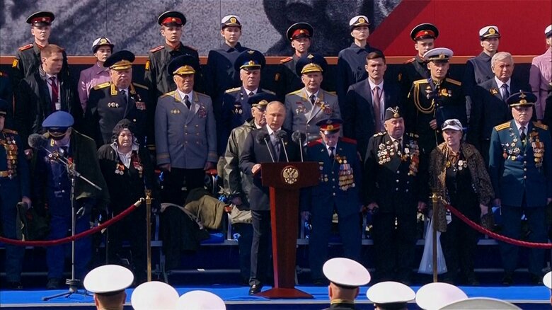 ウクライナでの軍事作戦は「唯一の正しい決定」　プーチン大統領演説要旨　