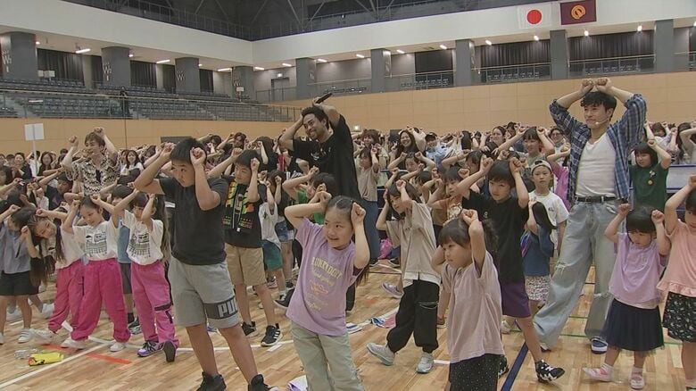 EXILEのTETSUYAさんやNESMITHさんがダンス通したワークショップ　TGCの運営が企画し熊本初開催｜FNNプライムオンライン
