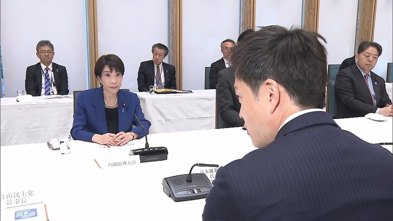 【速報】維新・吉村氏が高市首相に議員定数削減の推進強調　初の政府与党連絡会議で「合意を進めることが重要」｜FNNプライムオンライン