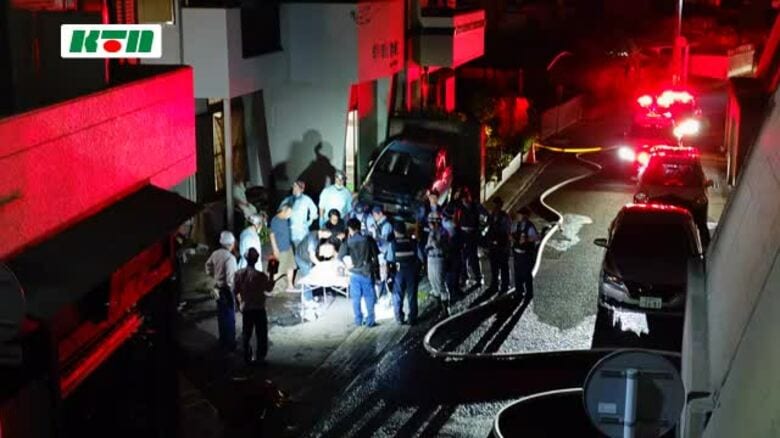 集合住宅で火災　身元不明の遺体見つかる【長崎県長崎市】｜FNNプライムオンライン