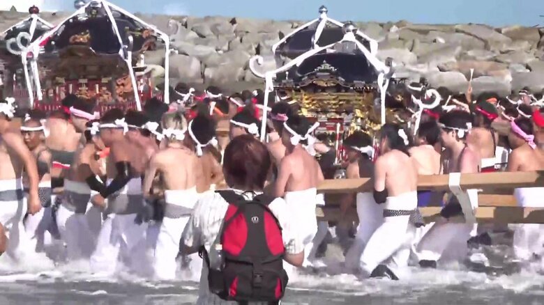 「汐ふみ」の様子