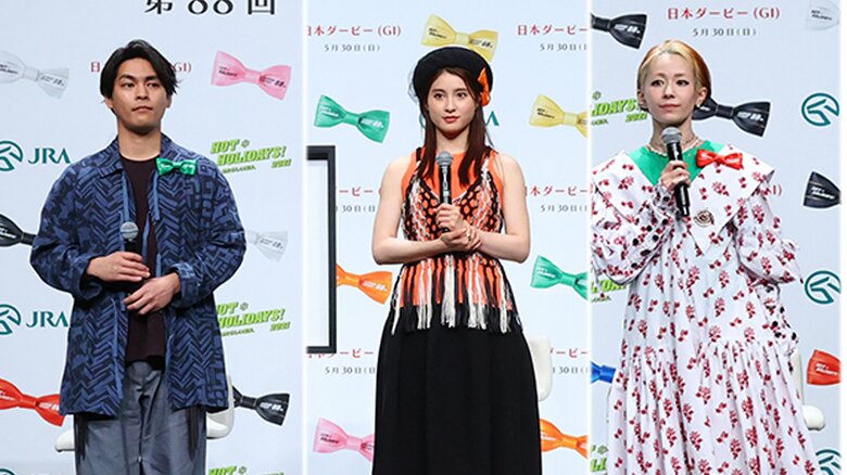 アートをイメージした3人の“こだわり”の衣装