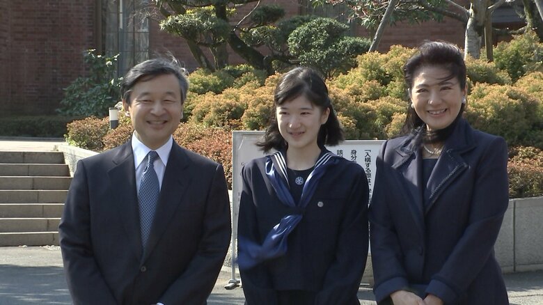 学習院女子中等部卒業式　2017年3月