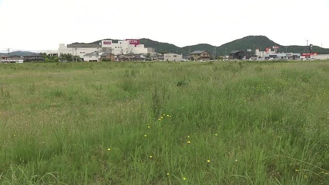 南矢野目の市有地はイオン福島店に隣接