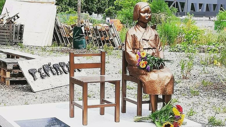 ドイツにも慰安婦像が設置されている