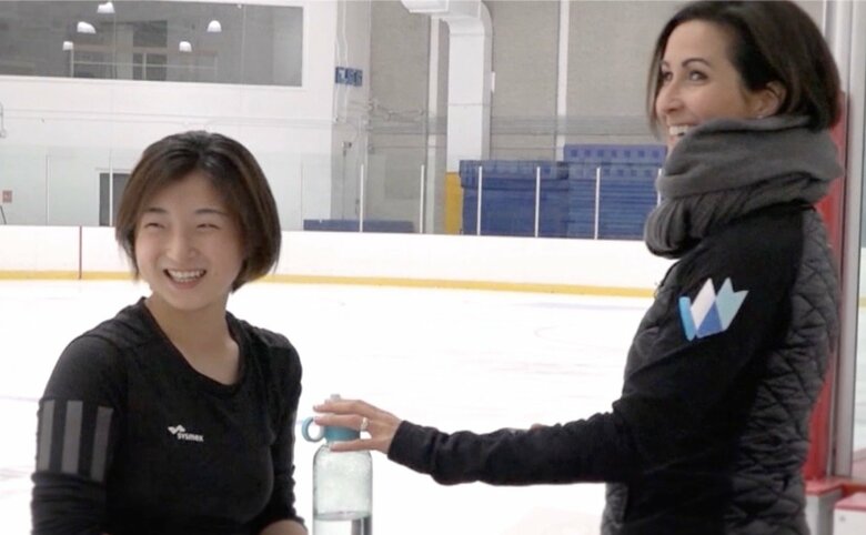 フリーでは初めて女性振付師とのプログラムをつくり上げた