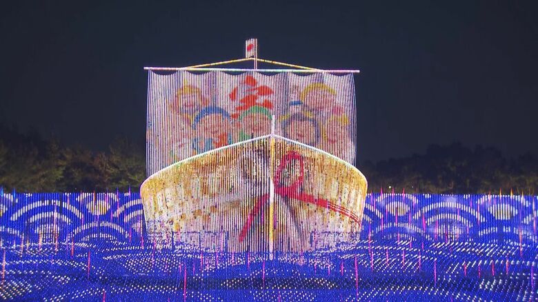 来場者に「幸せな気持ちになって欲しい」　七福神がお目見え
