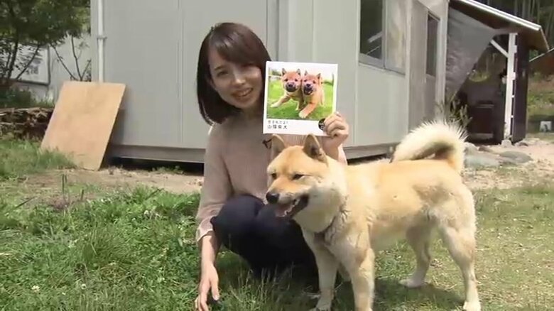 1年でこんなに大きく　山下桃アナウンサー