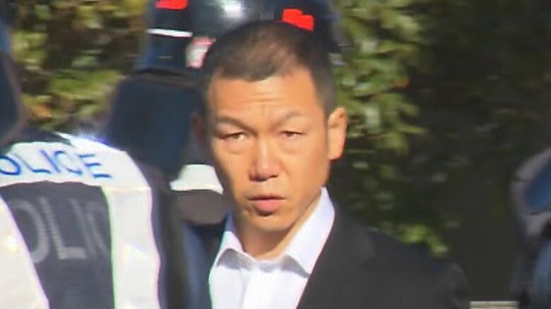 金容疑者とみられる男（上田市・2018年12月）