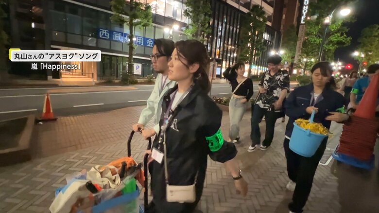 台車を引いた職員が向かった先は…