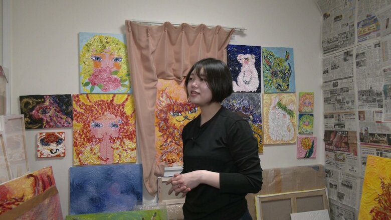 指描きアーティスト・畠澤陽子さん（27）