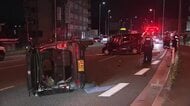 仙台市内で夜から未明にかけ交通事故が相次ぐ　仙台南部道路でオートバイが衝突し６９歳男性が死亡