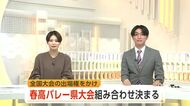 春高バレー秋田県大会、組み合わせ決まる　全国大会の出場切符かけた戦い、10月22日に横手市で開幕