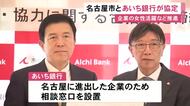 地域の活性化も図る…名古屋市とあいち銀行が女性活躍等の推進で協定を締結 市が表彰の企業に金利を優遇して融資