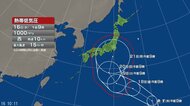 【台風情報】“台風のたまご”熱帯低気圧　12時間以内に「台風」に発達する可能性　今後の進路予想は　