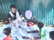 現地の人々の困り事などで手助け…ロヒンギャ難民支援で八事日赤病院がバングラデシュに理学療法士を派遣