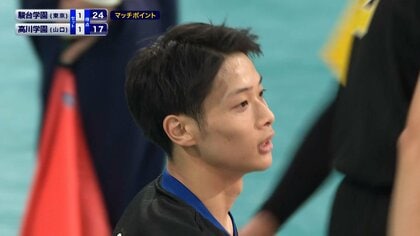 【春高バレー・ハイライト】前回覇者・駿台学園（東京）が国体王者・高川学園（山口）に逆転勝ちで準々決勝進出【男子3回戦】