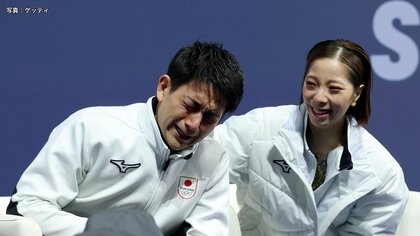 「りくちゃんは400点ですよ」りくりゅうペア“金メダル”喜びの一問一答「今日の龍一君見たことなかったよ」【ミラノ・コルティナ五輪】