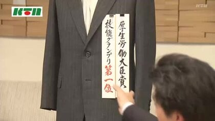 長崎市の洋服店のオーダーメイドスーツが日本一　洋服文化を世界に発信！　「技能グランプリ」の金賞受賞者による市長表敬