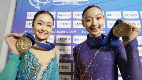 島田麻央が史上初の4連覇達成、突き進んだジュニア39試合無敗！初出場の岡万佑子が銅メダル、岡田芽依は10位【世界ジュニア】