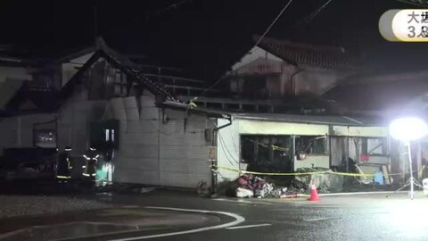 計3人の遺体見つかる…14日未明にかけて岐阜県大垣市と愛知県一宮市で火事 いずれも住人と連絡取れず