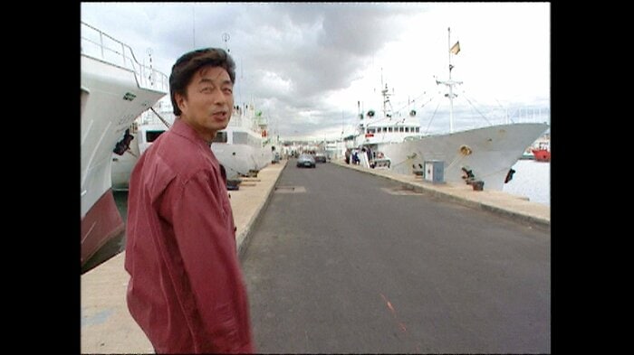 カナリア諸島・ラスパルマスにて　仙台放送開局40周年番組「遥かなるカナリア」(2002年10月放送)より