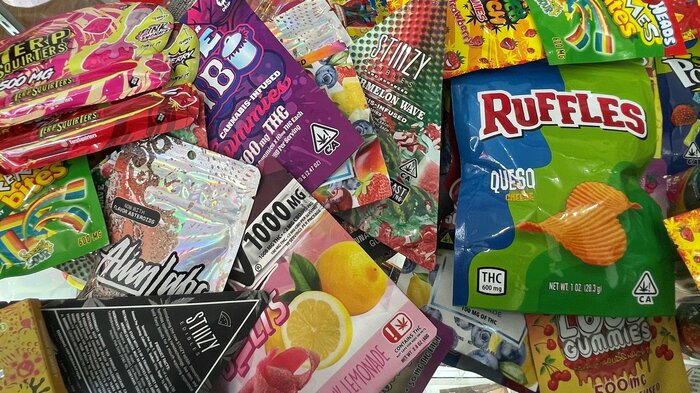 警察が押収した大麻製品…見た目は“お菓子”だ(写真:NYC Sheriff)