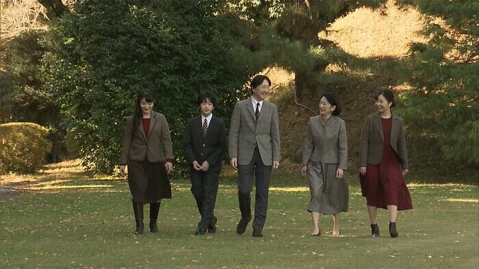 秋篠宮ご一家 11月14日撮影