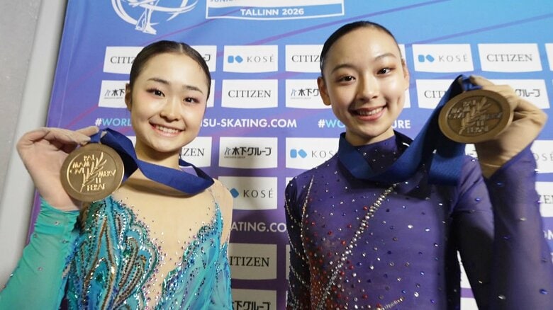 島田麻央が史上初の4連覇達成、突き進んだジュニア39試合無敗！初出場の岡万佑子が銅メダル、岡田芽依は10位【世界ジュニア】｜FNNプライムオンライン