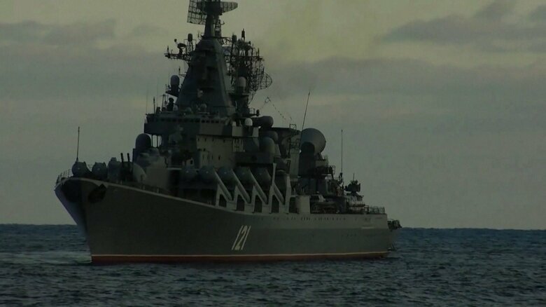 ロシア黒海艦隊の旗艦「モスクワ」が沈没 ウクライナの国産ミサイルR-360ネプチューンが命中か…どうなるロシアの首都「モスクワ」